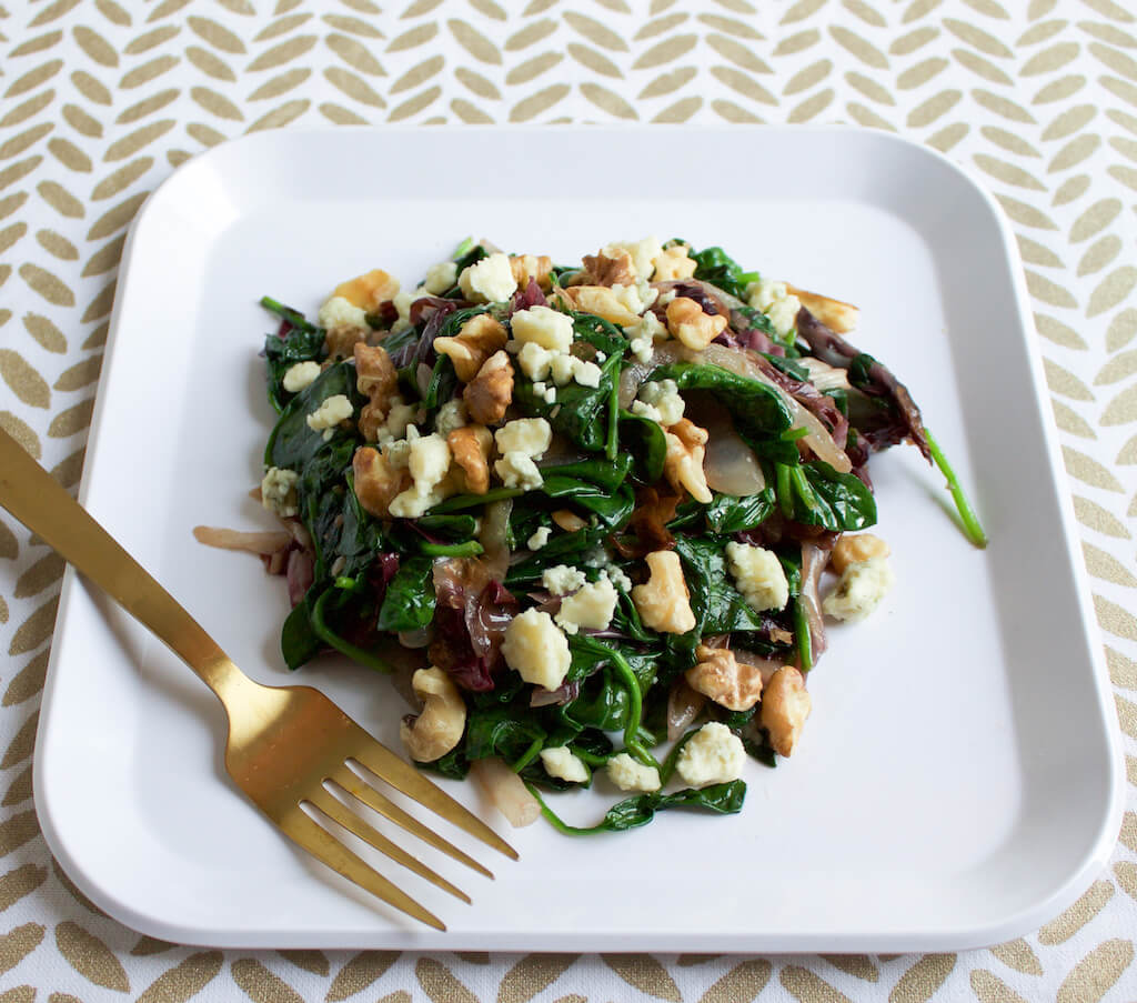 Tuscan Spinach Salad