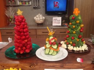 3D Fruit & Veggie Platter