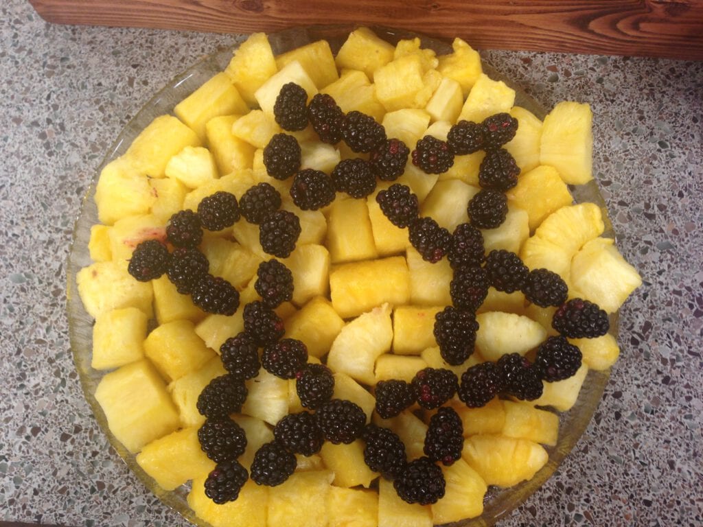 Star of David Fruit Tray