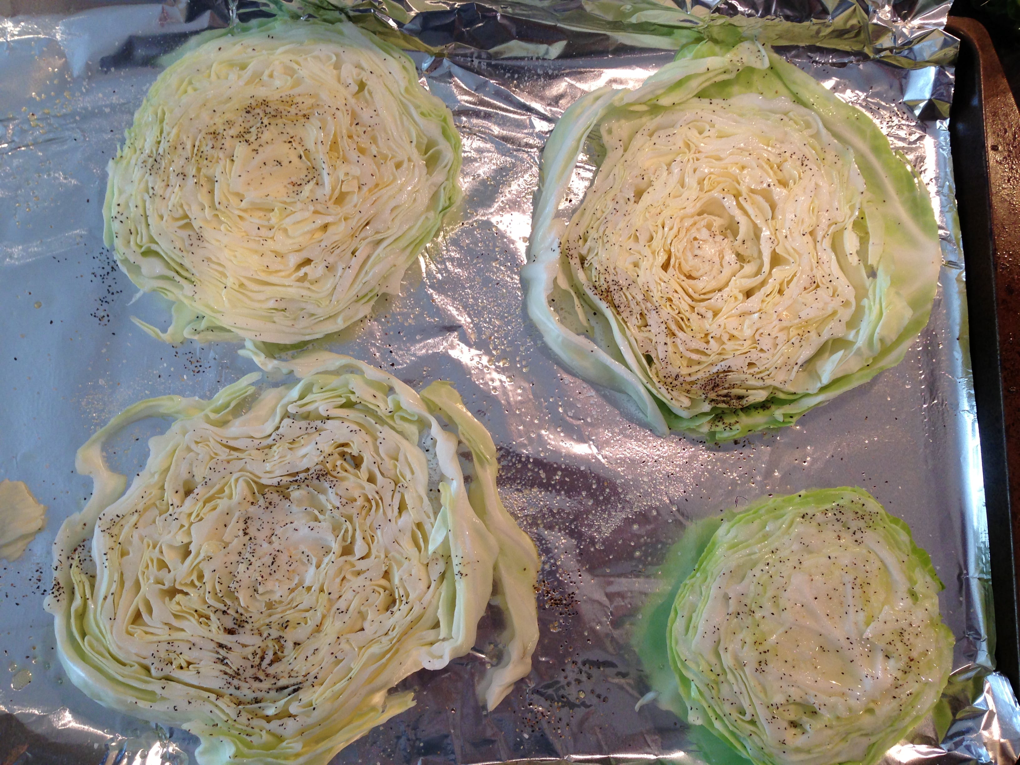 Oven Roasted Cabbage How to oven roast cabbage