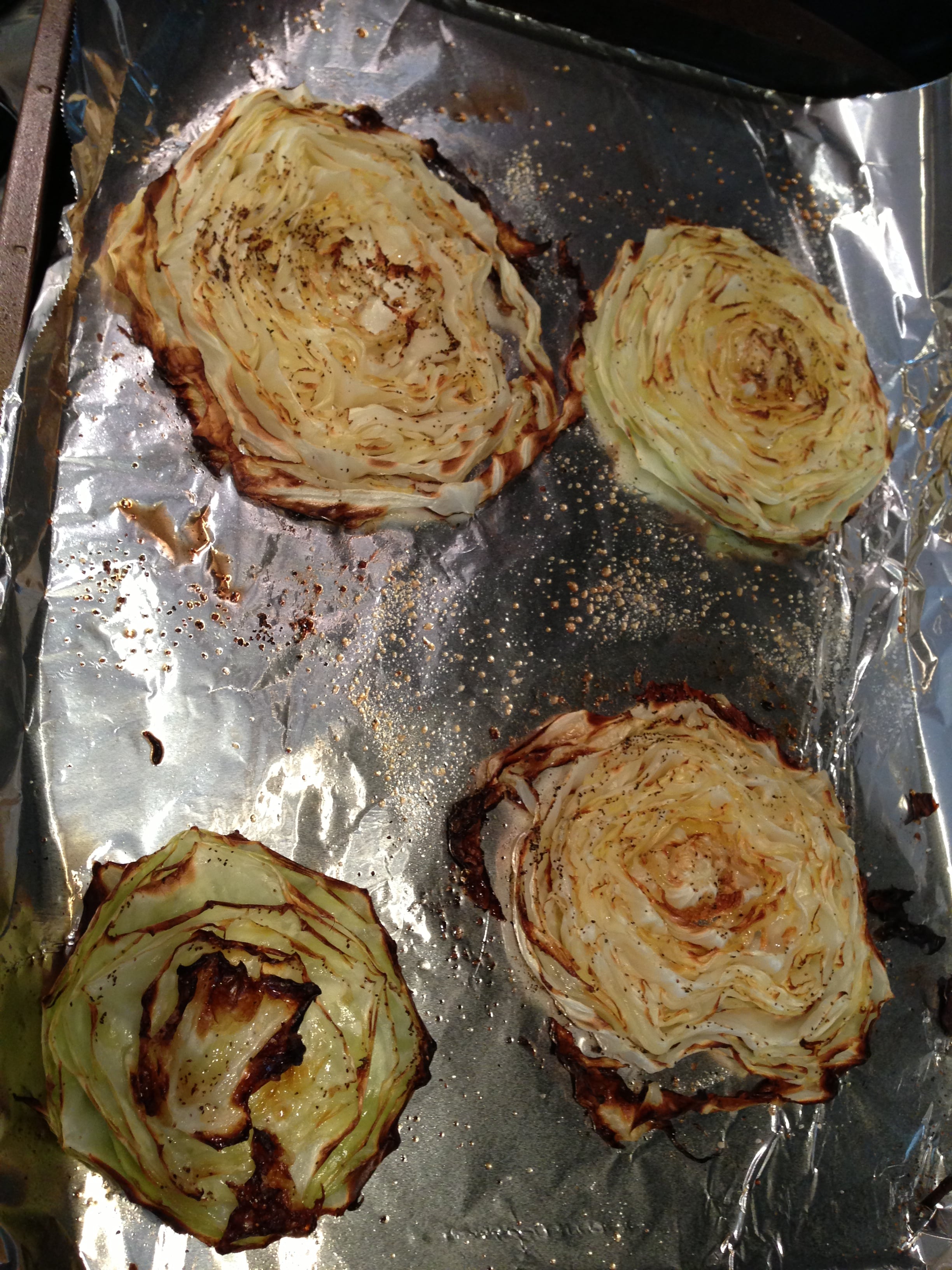 Oven Roasted Cabbage Oven roasted cabbage recipe