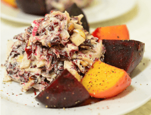 beet salad with radicchio