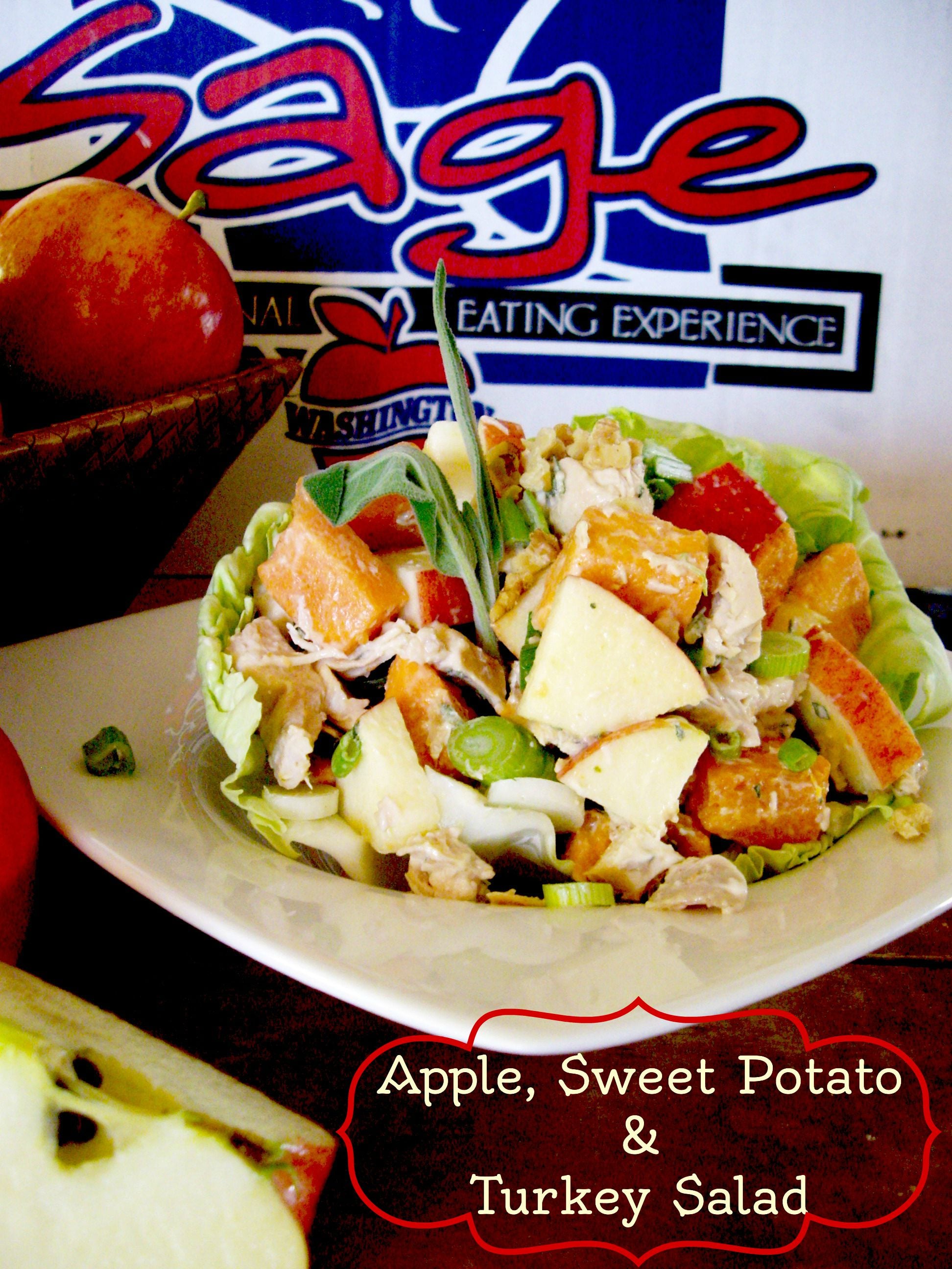 Apple, Sweet Potato, & Turkey Salad Apple, Sweet Potato, & Turkey Salad