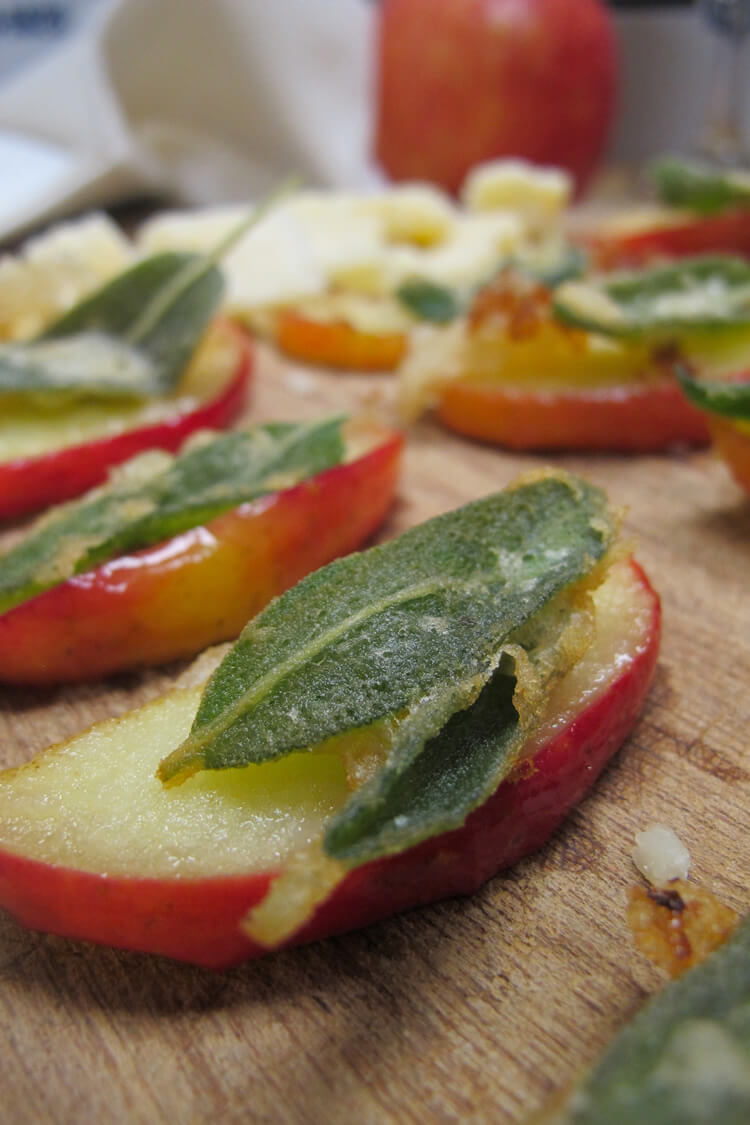 Tuscan Fried Apple and Sage Appetizer Tuscan Fried Apple and Sage Appetizer