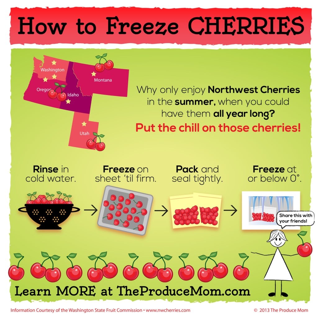 freezing cherries How to freeze cherries