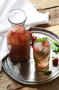 Strawberry Chia Seed Iced Green Tea - My Edible Mosaic Strawberry-Chia-Seed-Iced-Green-Tea-4