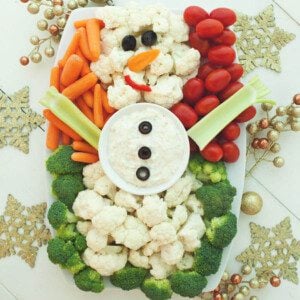 Vegetable Snowman