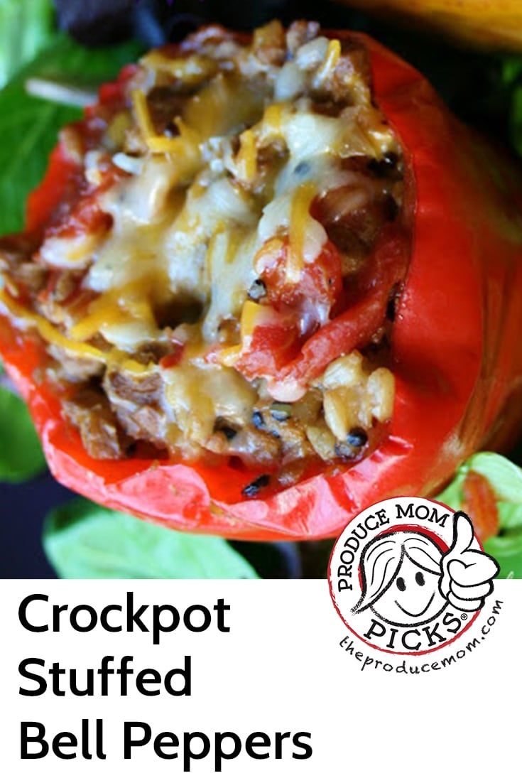Crockpot Stuffed Bell Peppers from Family Fresh Meals