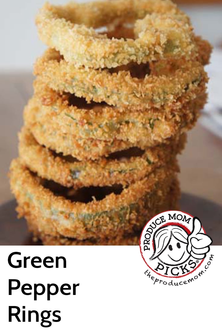 Green Pepper Rings from Just Short of Crazy