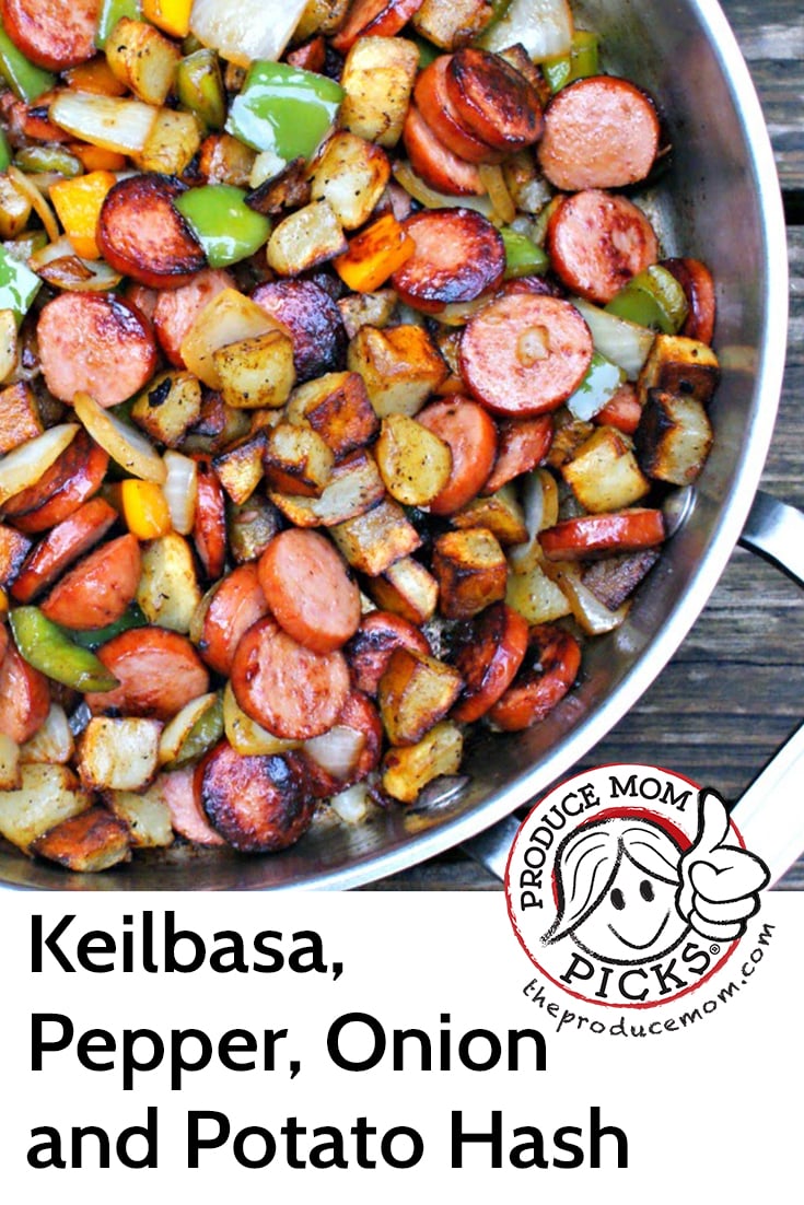 Keilbasa, Pepper, Onion and Potato Hash from The Two Bite Club
