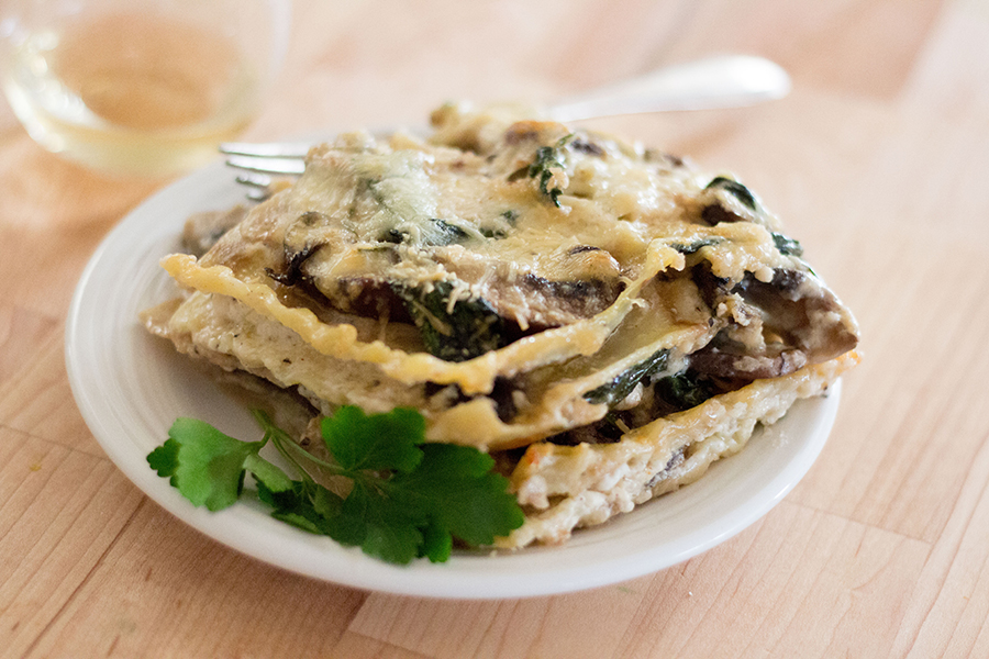 Portabella Lasagna from Monterey Mushrooms
