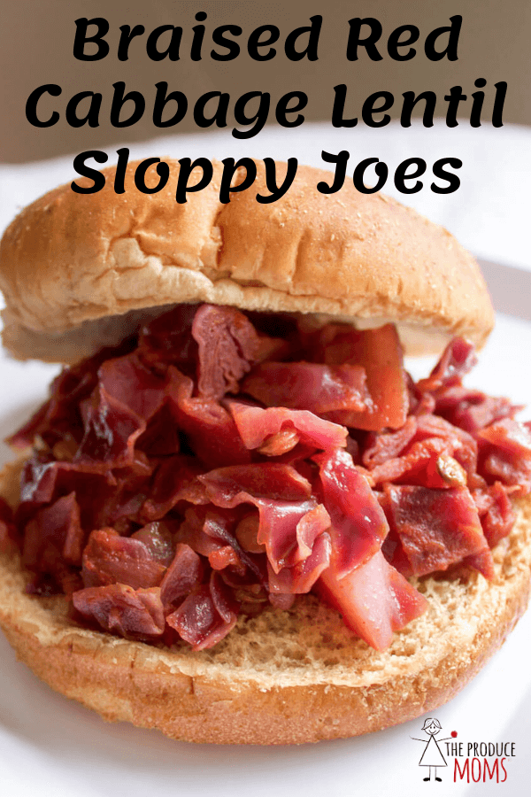 Braised Red Cabbage Lentil Sloppy Joes Braised Red Cabbage Lentil Sloppy Joes | Vegetarian Sloppy Joes Recipe