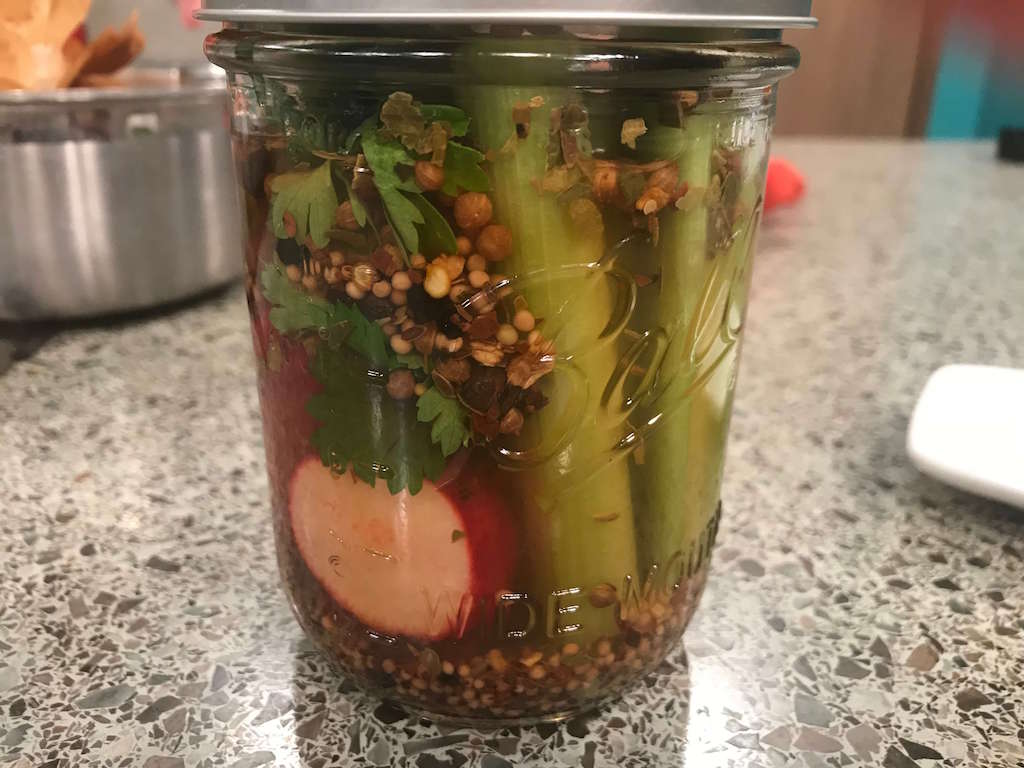 Pickled Celery Tailgating Recipes: Pickled Celery for Bloody Marys