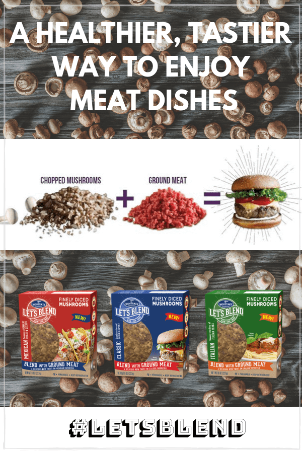 Let's Blend: Mushrooms + Meat For a Healthier Meal