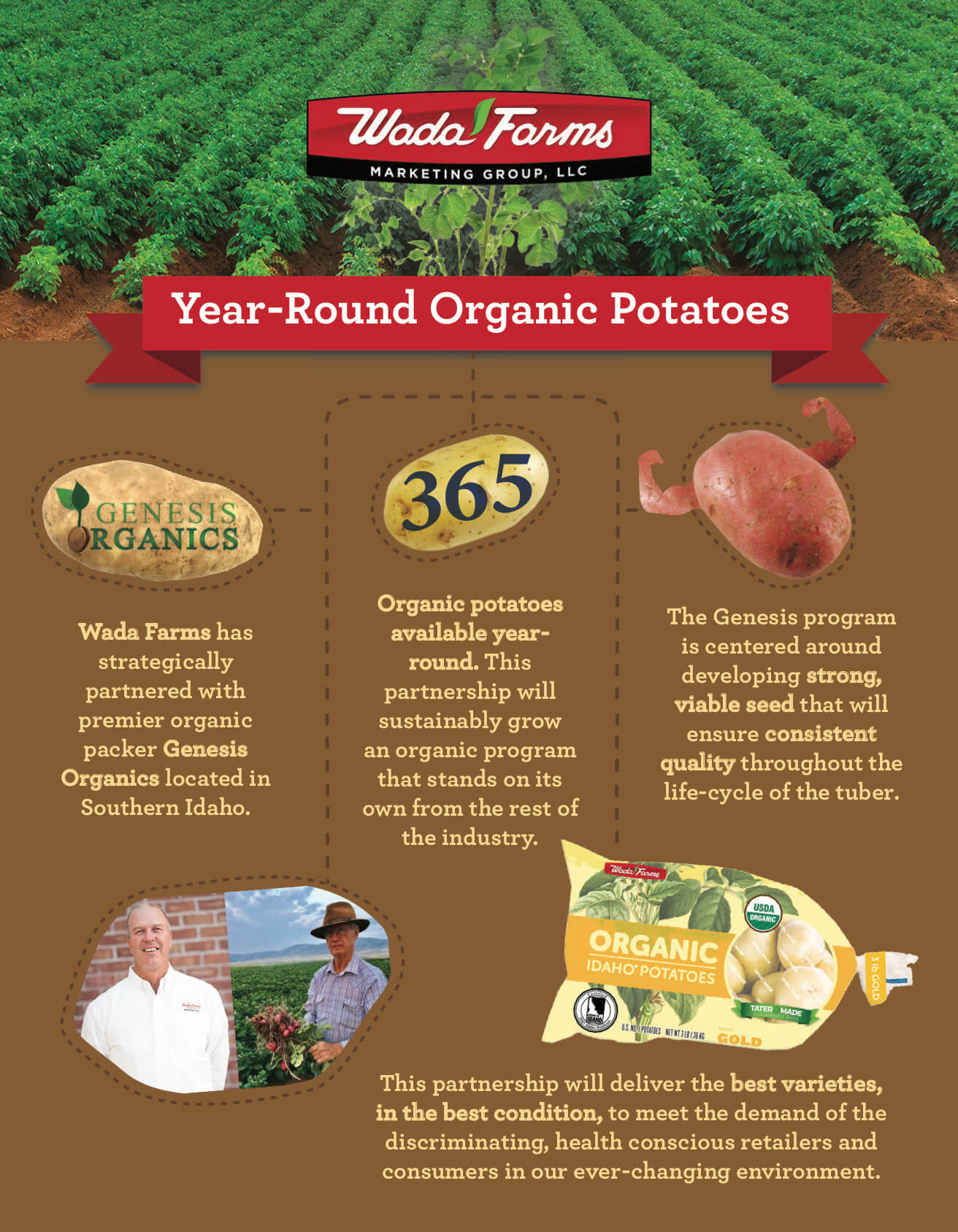 Wada Farms - Year-Round Organic Potatoes Wada Farms - Year-Round Organic Potatoes