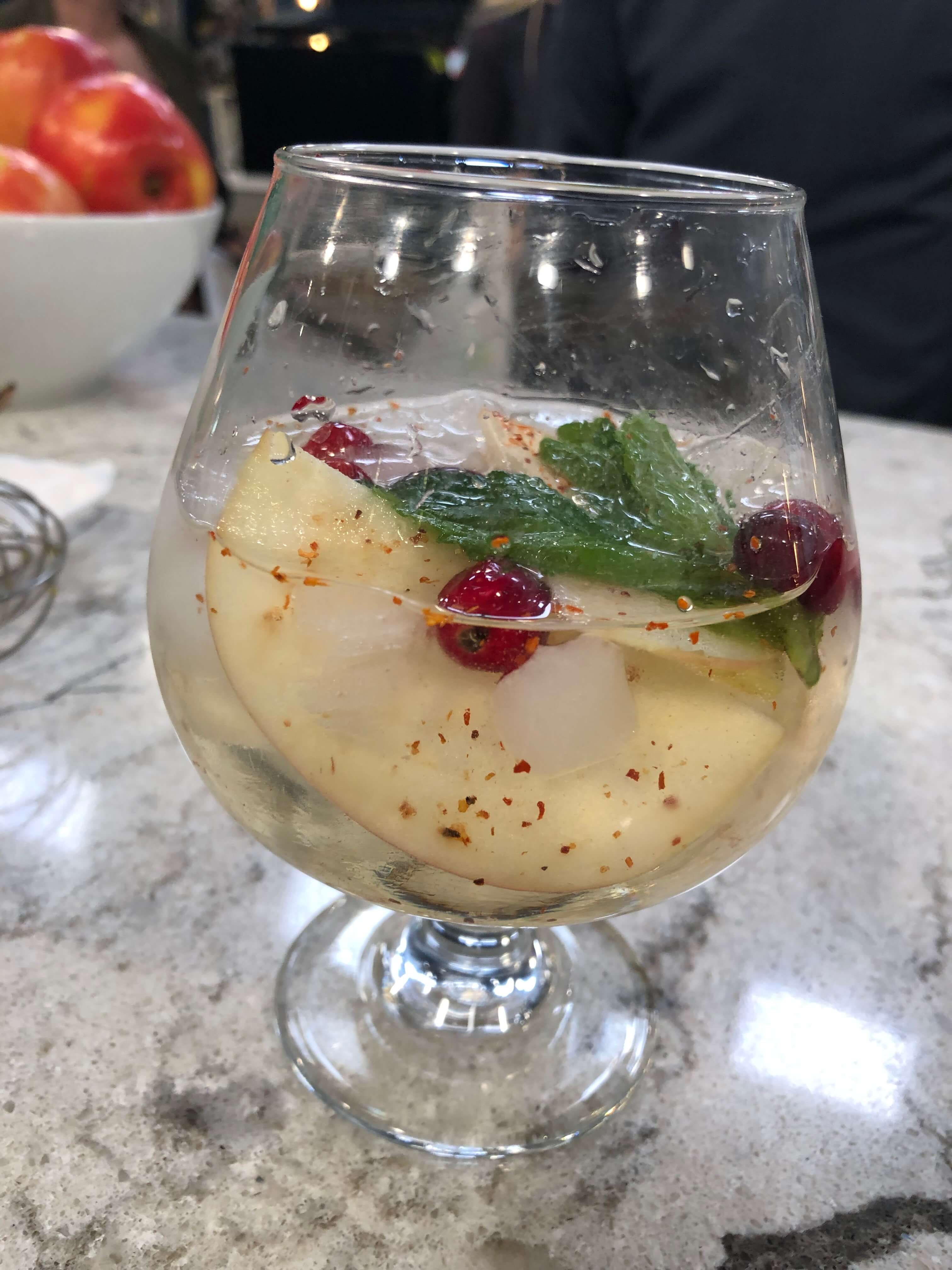 Christmas Cocktail Chili Lime Seasoning & Pink Lady Apples