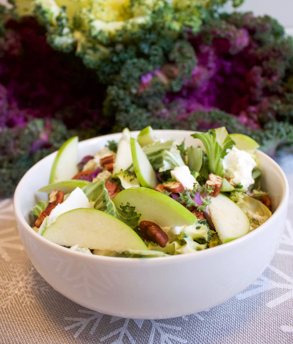 Salad Savoy Signature Salad with Apples Colorful Salads: Salad Savoy Signature Salad with Apples