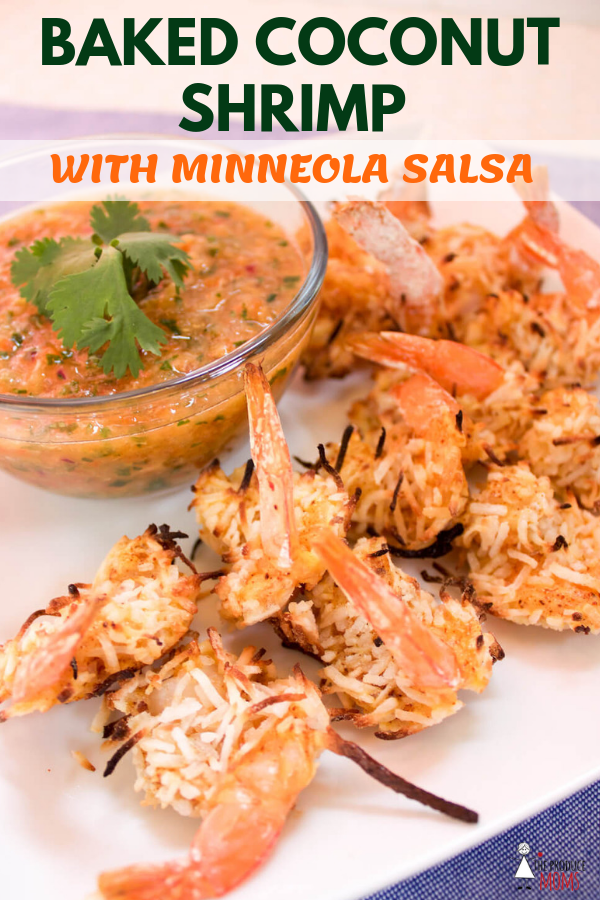 Baked Coconut Shrimp with Minneola Salsa