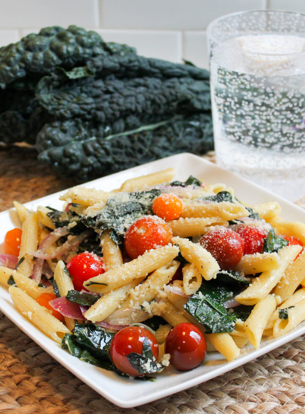 Lacinato Kale & Tomato Medley Pasta Lacinato Kale & Tomato Medley Pasta
