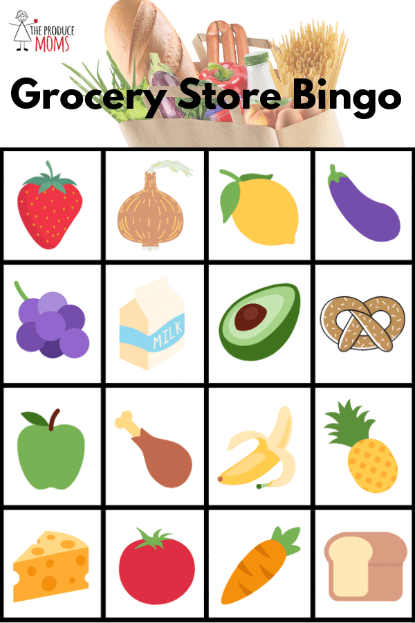 Grocery Store Scavenger Hunt Grocery Store Games - Grocery Store Bingo