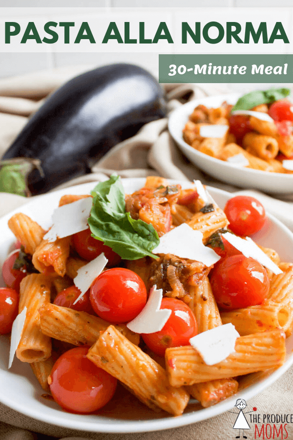 Pasta Alla Norma Pasta Alla Norma | 30 Minute Italian Meal | Vegetarian and Kid-Friendly