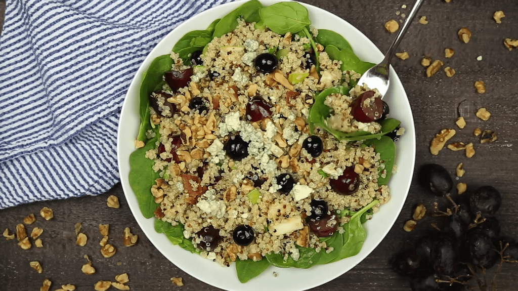 Ancient Grain Salad with Blueberries Ancient Grain Salad with Blueberries