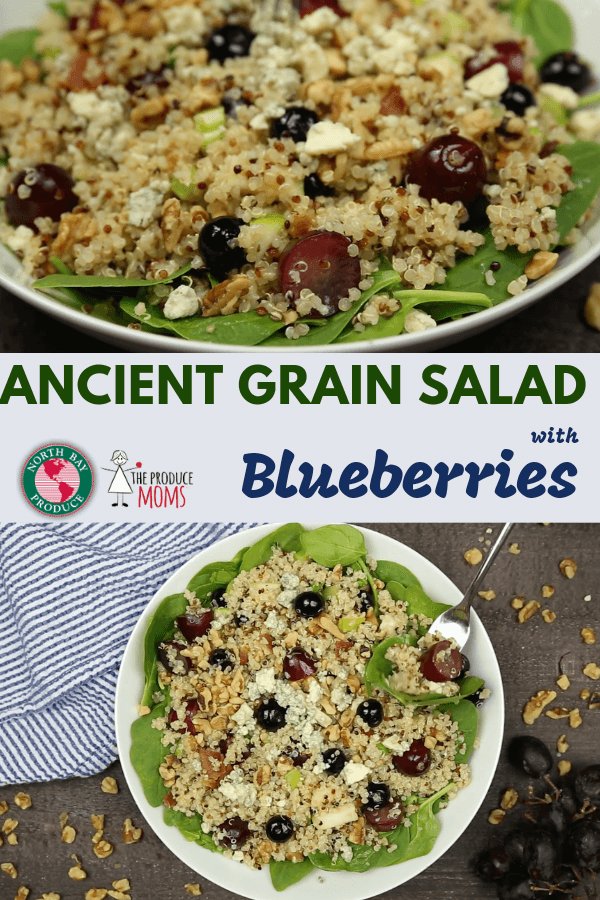 Ancient Grain Salad with Blueberries Ancient Grain Salad with Blueberries