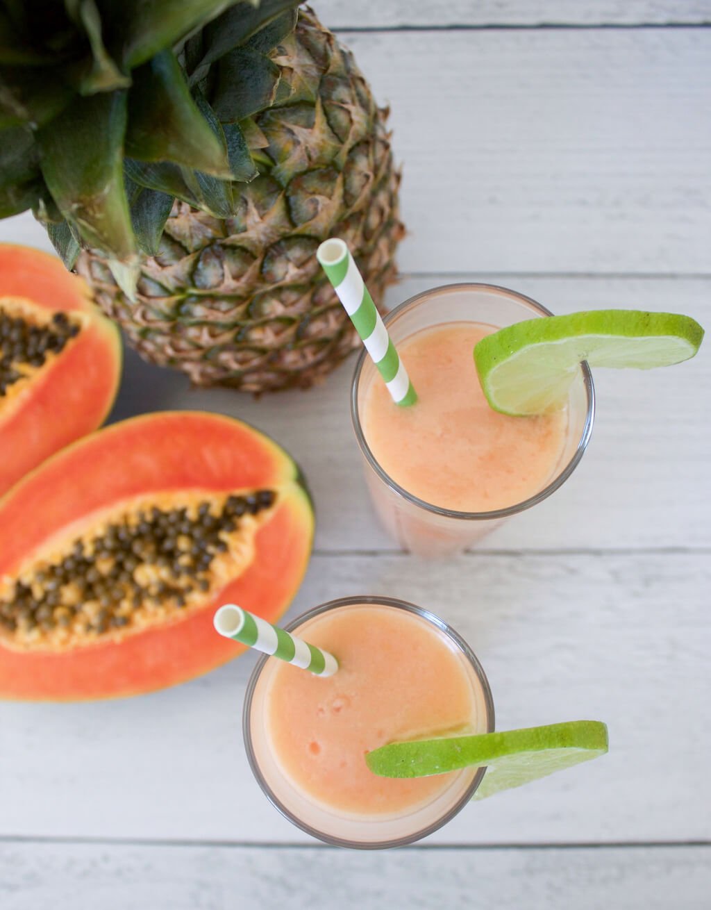 Papaya Piña Colada Papaya Piña Colada