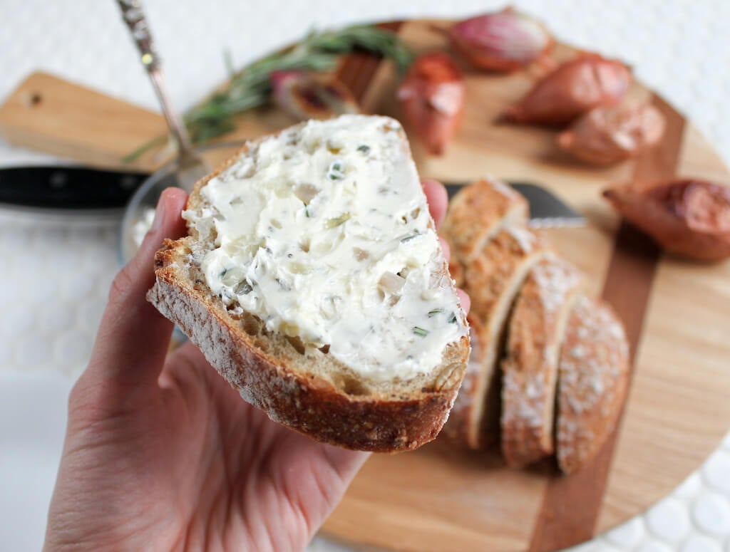 Roasted Shallot and Rosemary Butter Roasted Shallot and Rosemary Butter