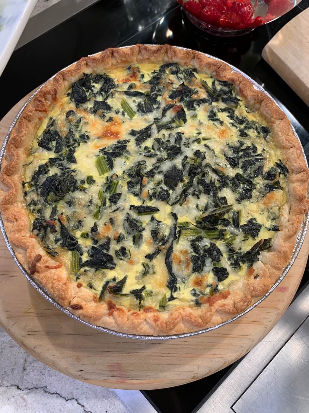 Salad Savoy Garden Quiche