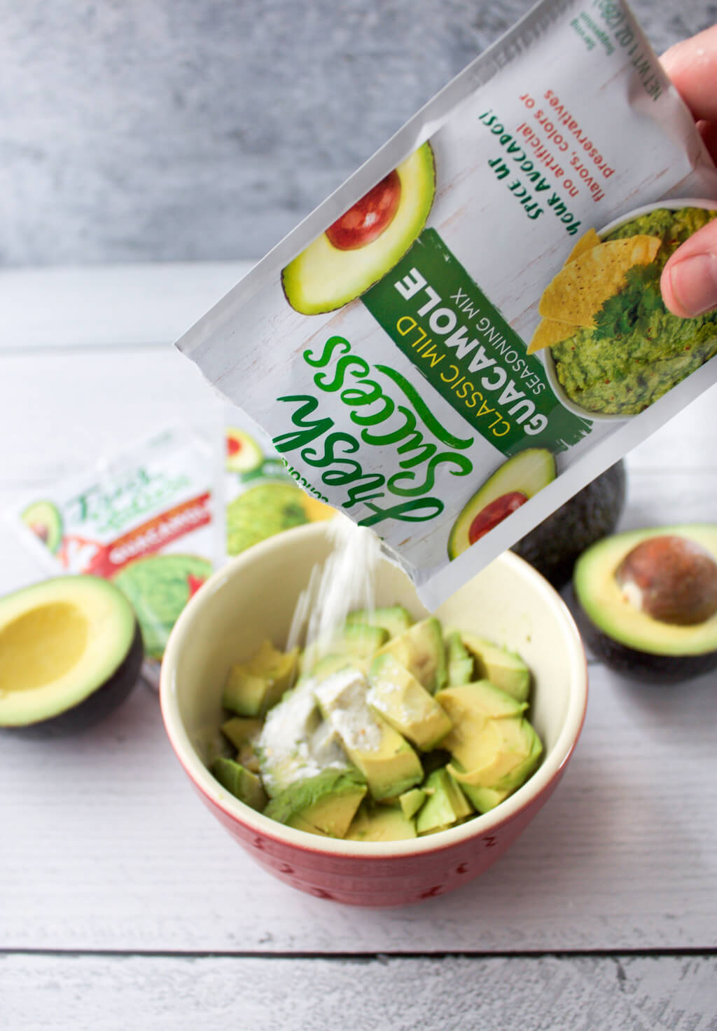 The secret to fool-proof guacamole: Concord Fresh Success Guacamole Seasoning Mix The secret to fool-proof guacamole: Concord Fresh Success Guacamole Seasoning Mix