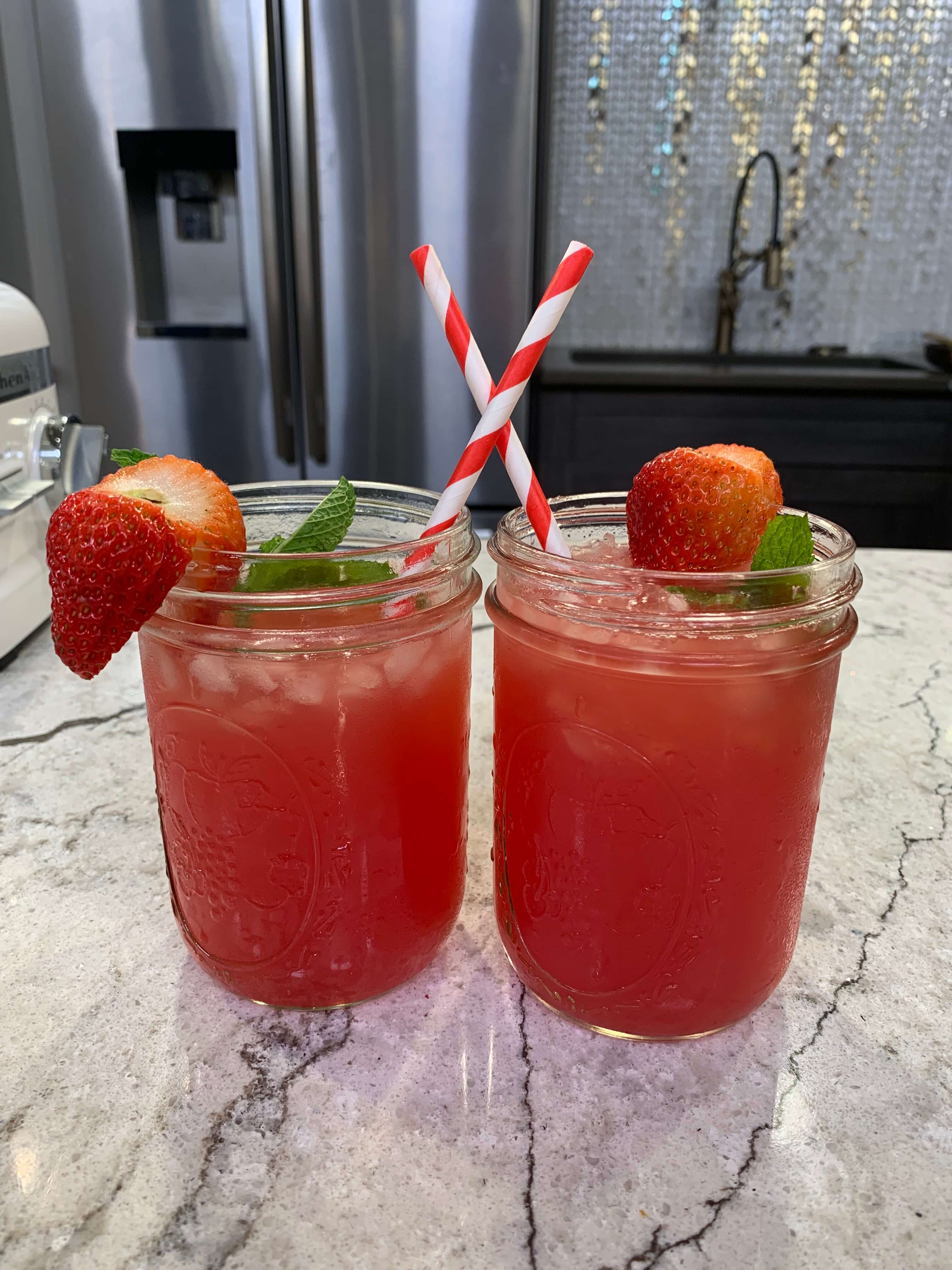 Strawberry Watermelon Agua Fresca Strawberry Watermelon Agua Fresca