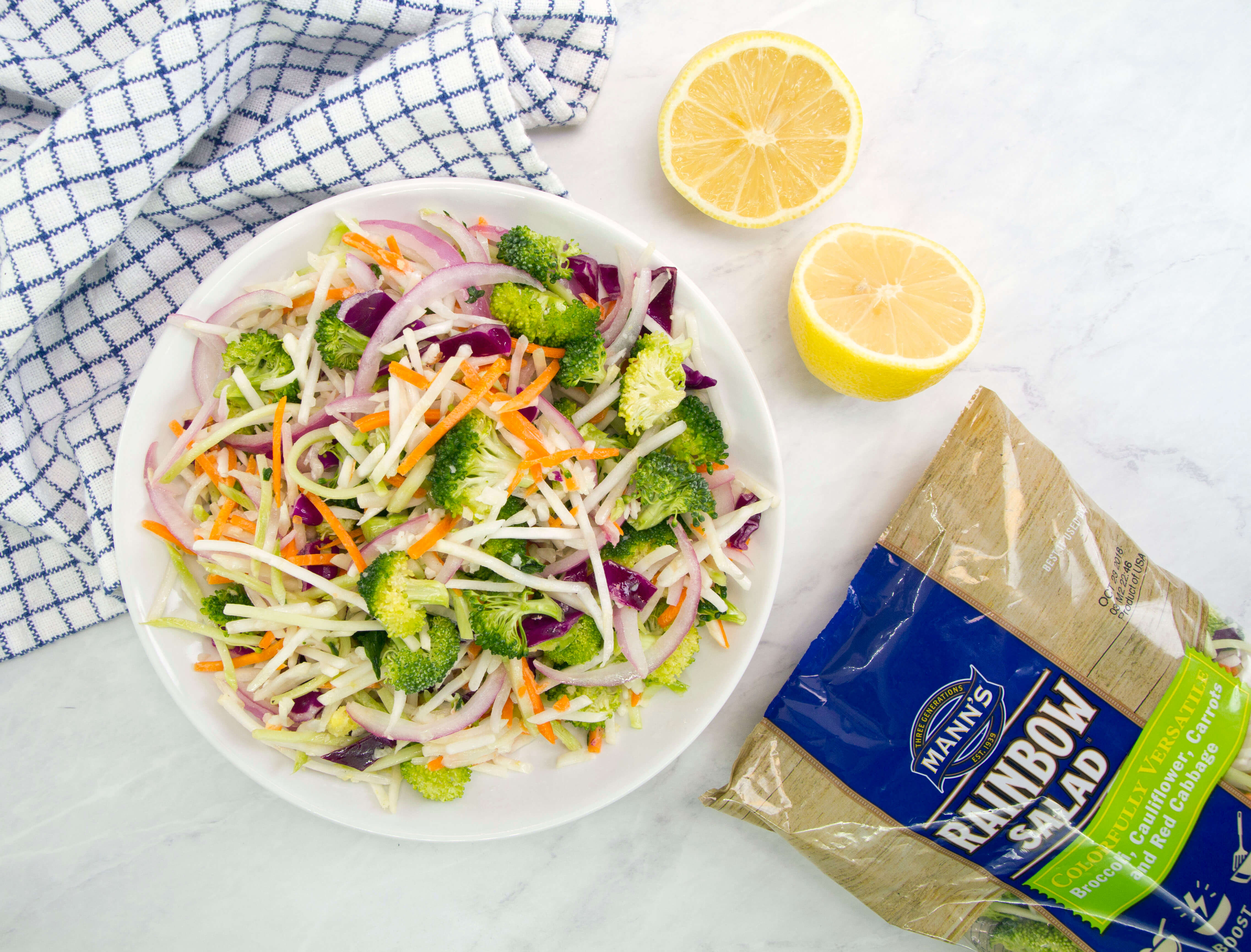 Lemon Rainbow Salad Lemon Rainbow Salad | Quick and Easy Picnic Recipe