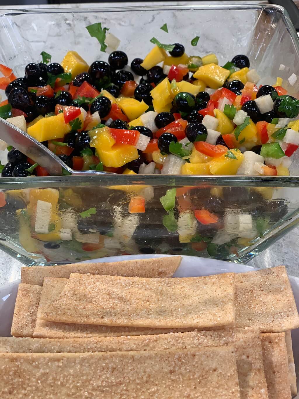Blueberry Mango Pico de Galloย Blueberry Mango Pico de Galloย