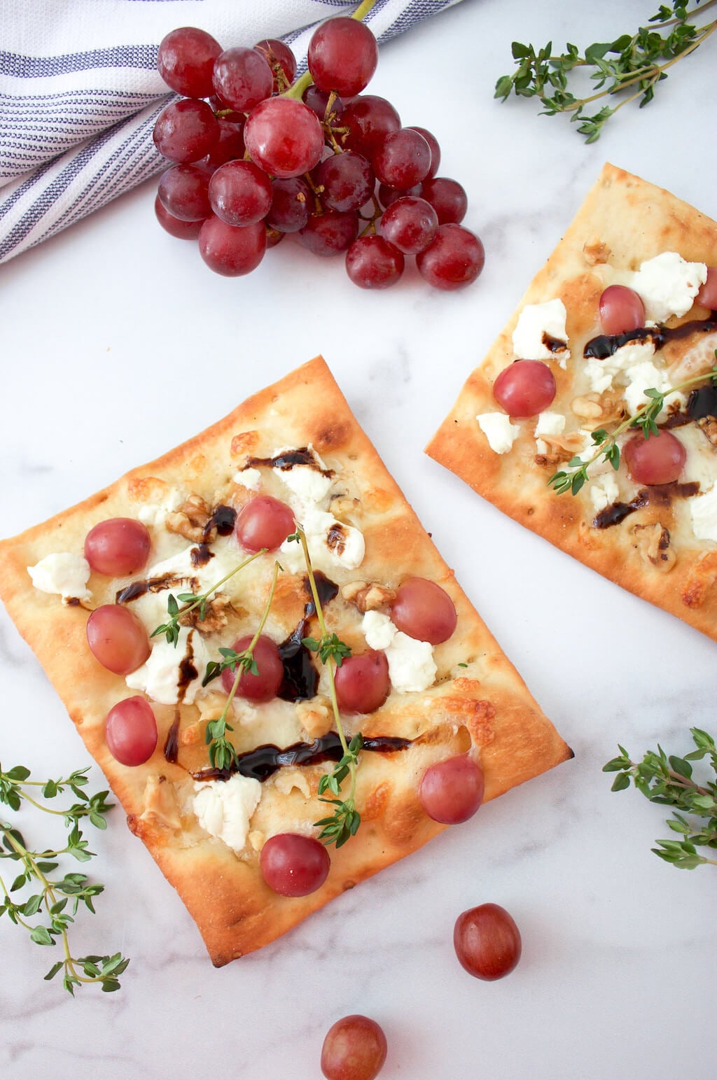 Grape Flatbread Pizza Grape Flatbread Pizza