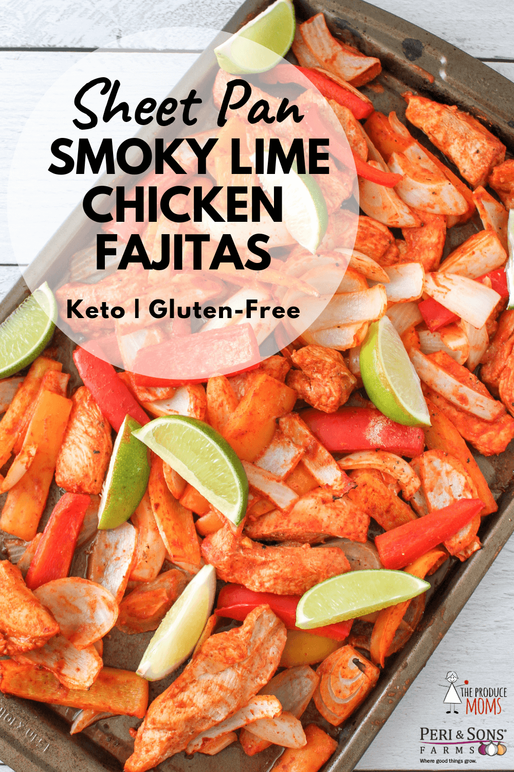 Sheet Pan Smoky Lime Chicken Fajitas Sheet Pan Smoky Lime Chicken Fajitas