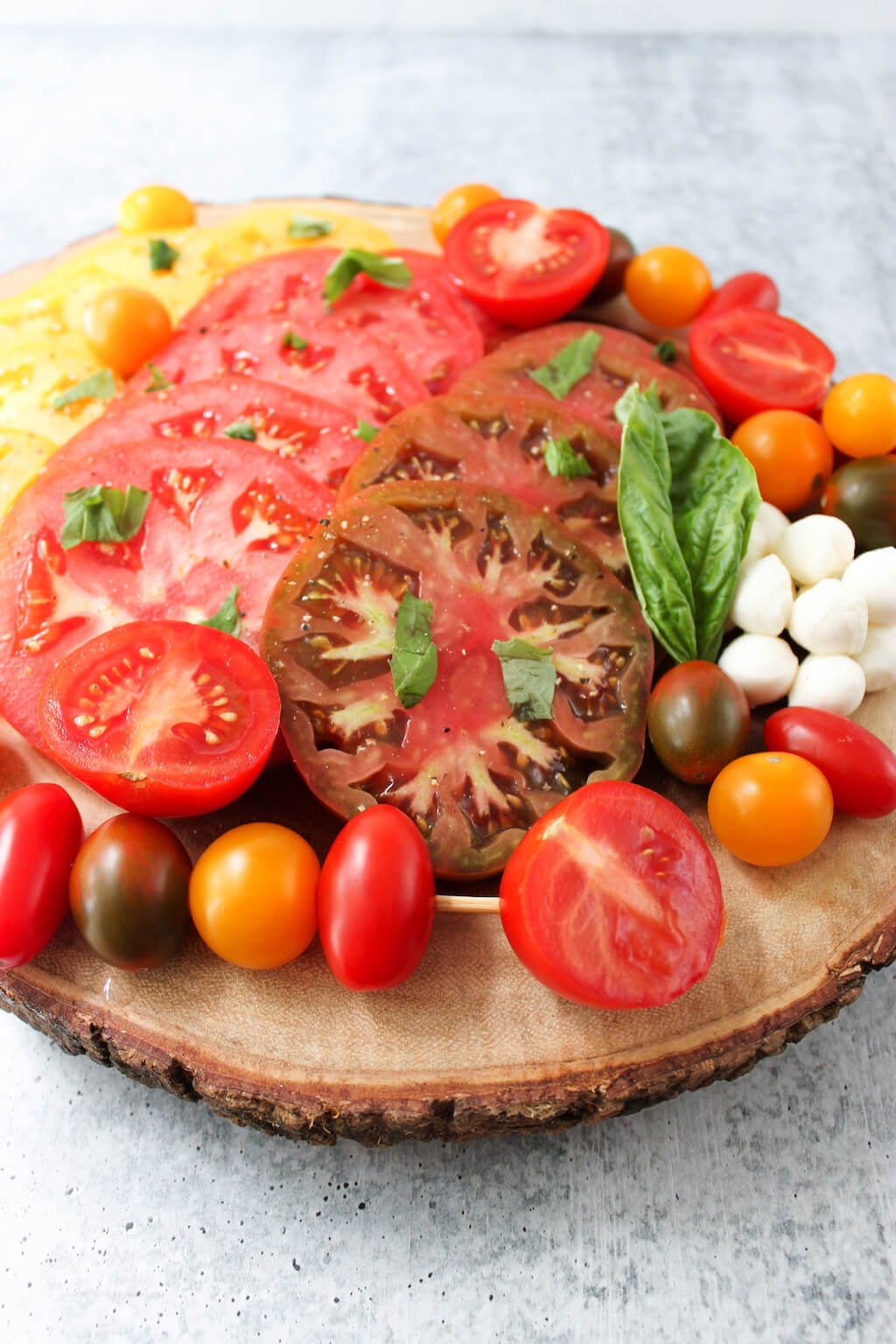 Heirloom Tomato Grazing Board