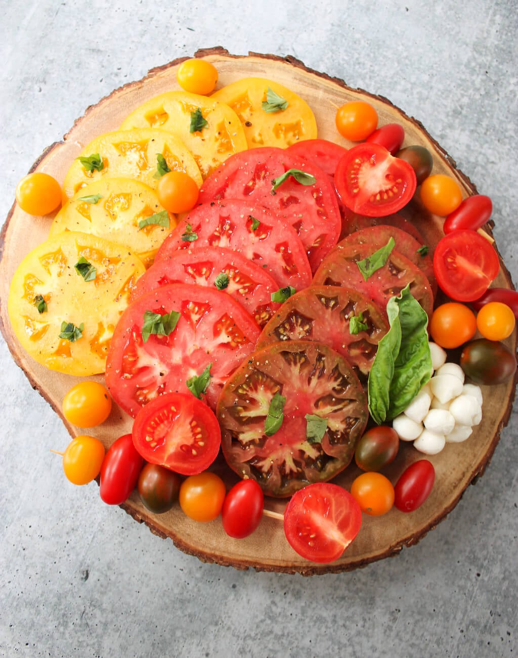 Heirloom Tomato Grazing Board