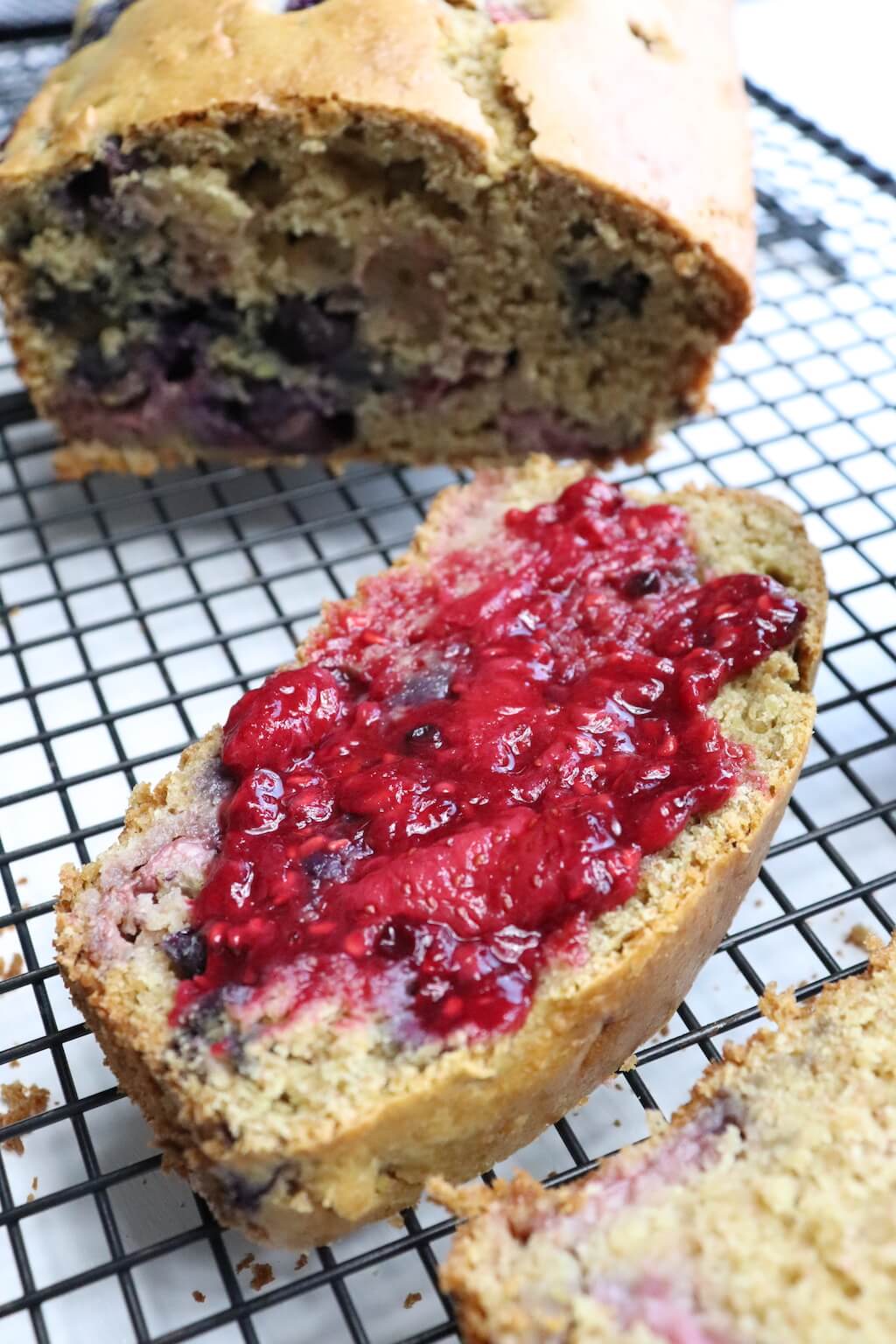 Naturipe® Avocado Strawberry Blueberry Bread with Triple Berry Jam Naturipe® Avocado Strawberry Blueberry Bread with Triple Berry Jam