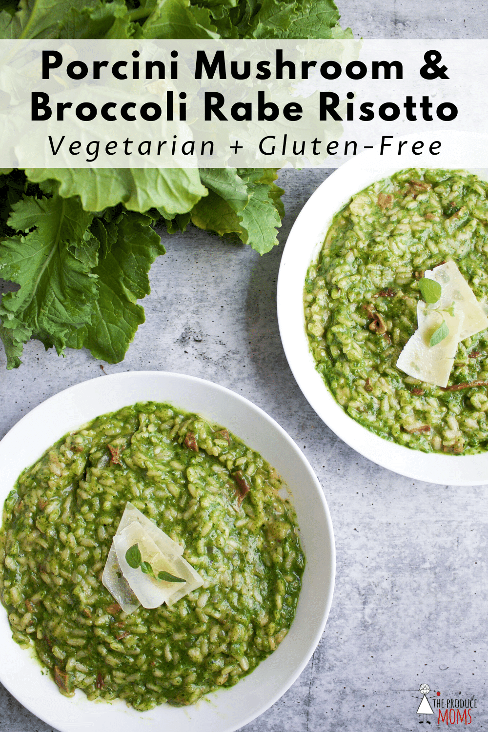 Porcini Mushroom & Broccoli Rabe Risotto Porcini Mushroom & Broccoli Rabe Risotto