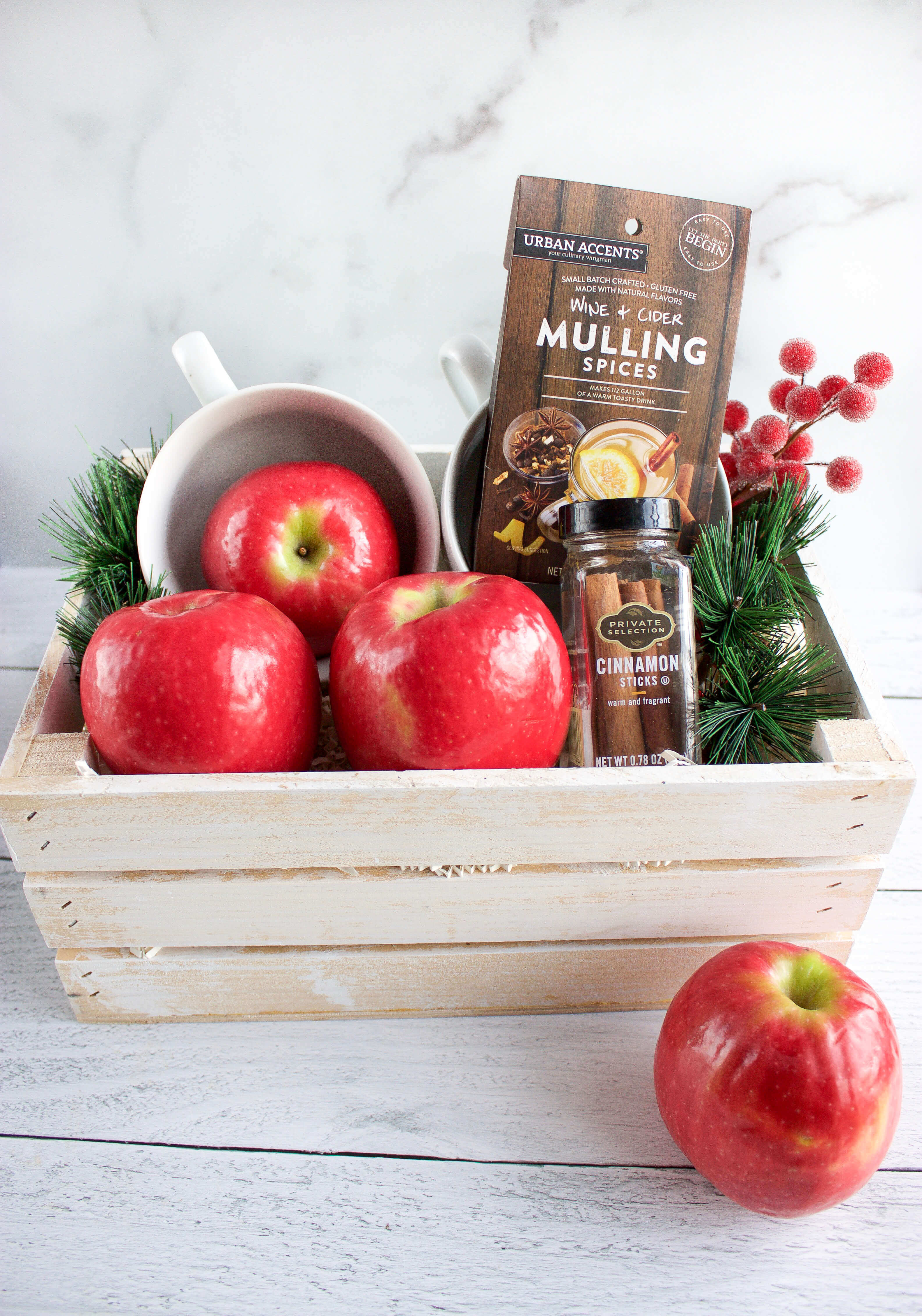 Apple Cider Gift Basket Apple Cider Gift Basket