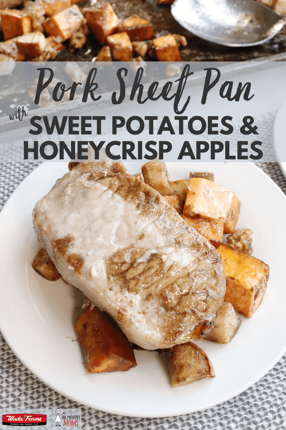 Pork Sheet Pan with Sweet Potato and Apple Pork Sheet Pan with Sweet Potato and Apple