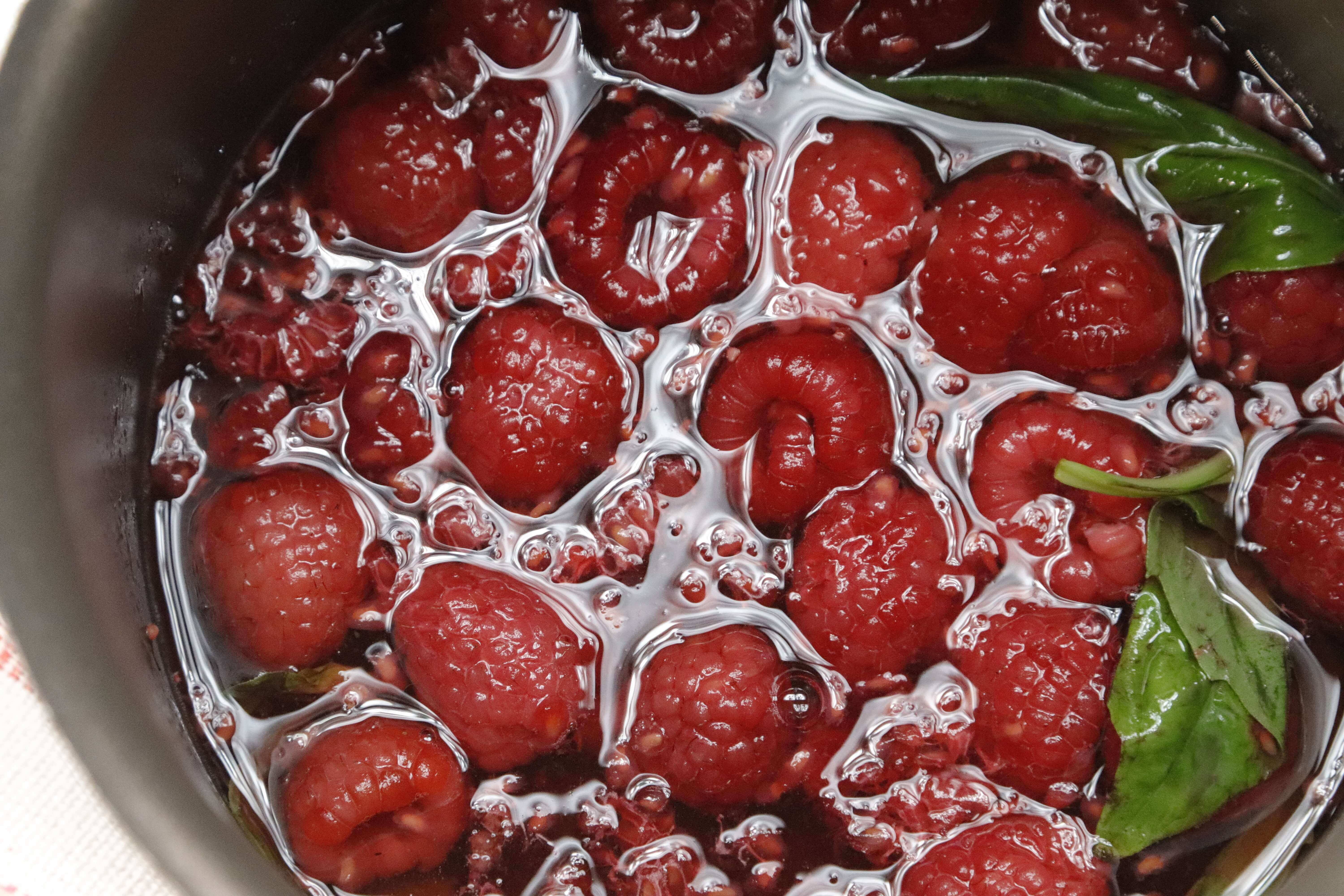 Raspberry Lime Basil Simple Syrup Simple Syrup