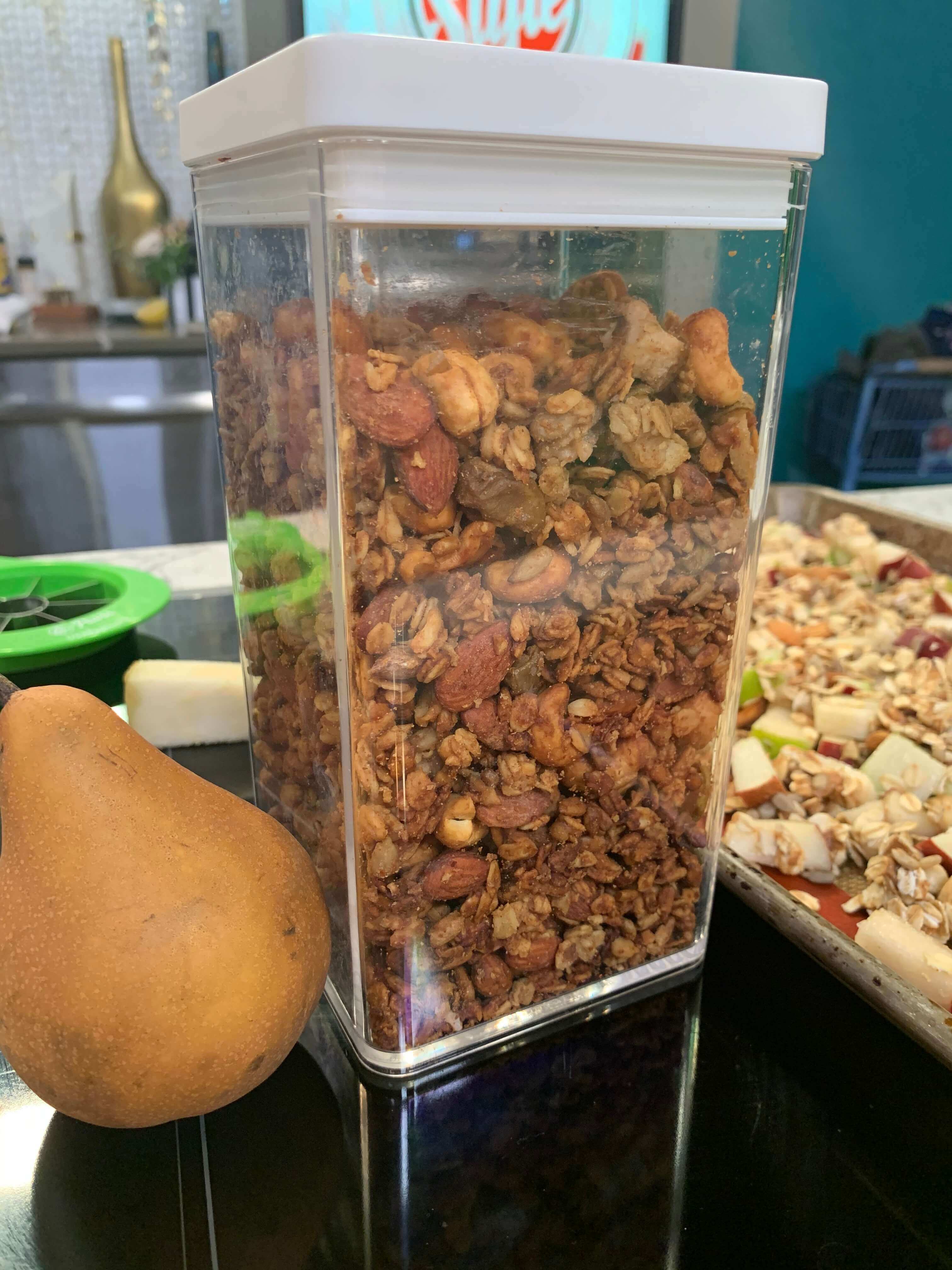 Baked Pear Trail Mix Baked Pear Trail Mix
