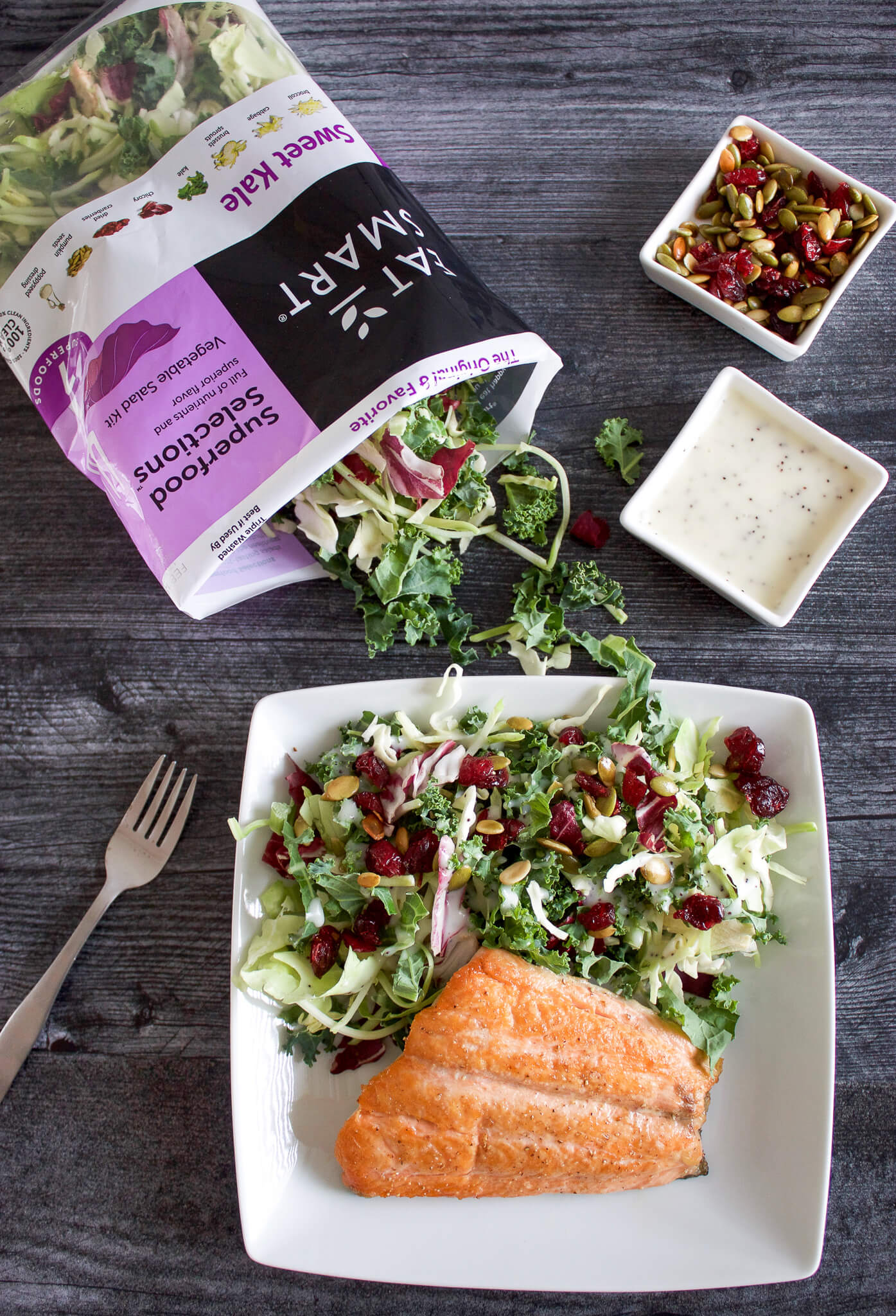 Eat Smart Salad Kits Salmon Eat Smart Salad Kits