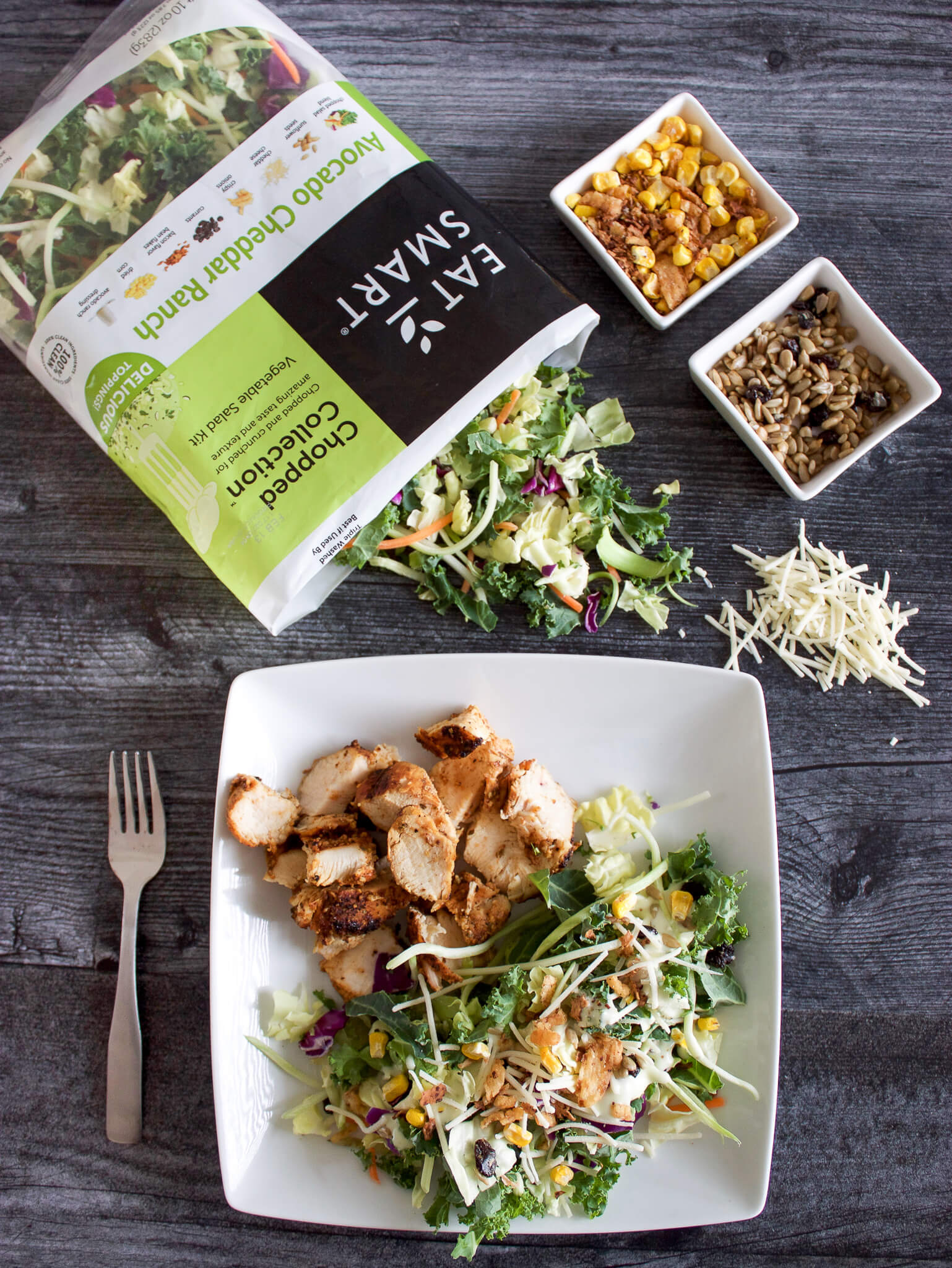 Eat Smart Salad Kits Chicken eat smart salad kits