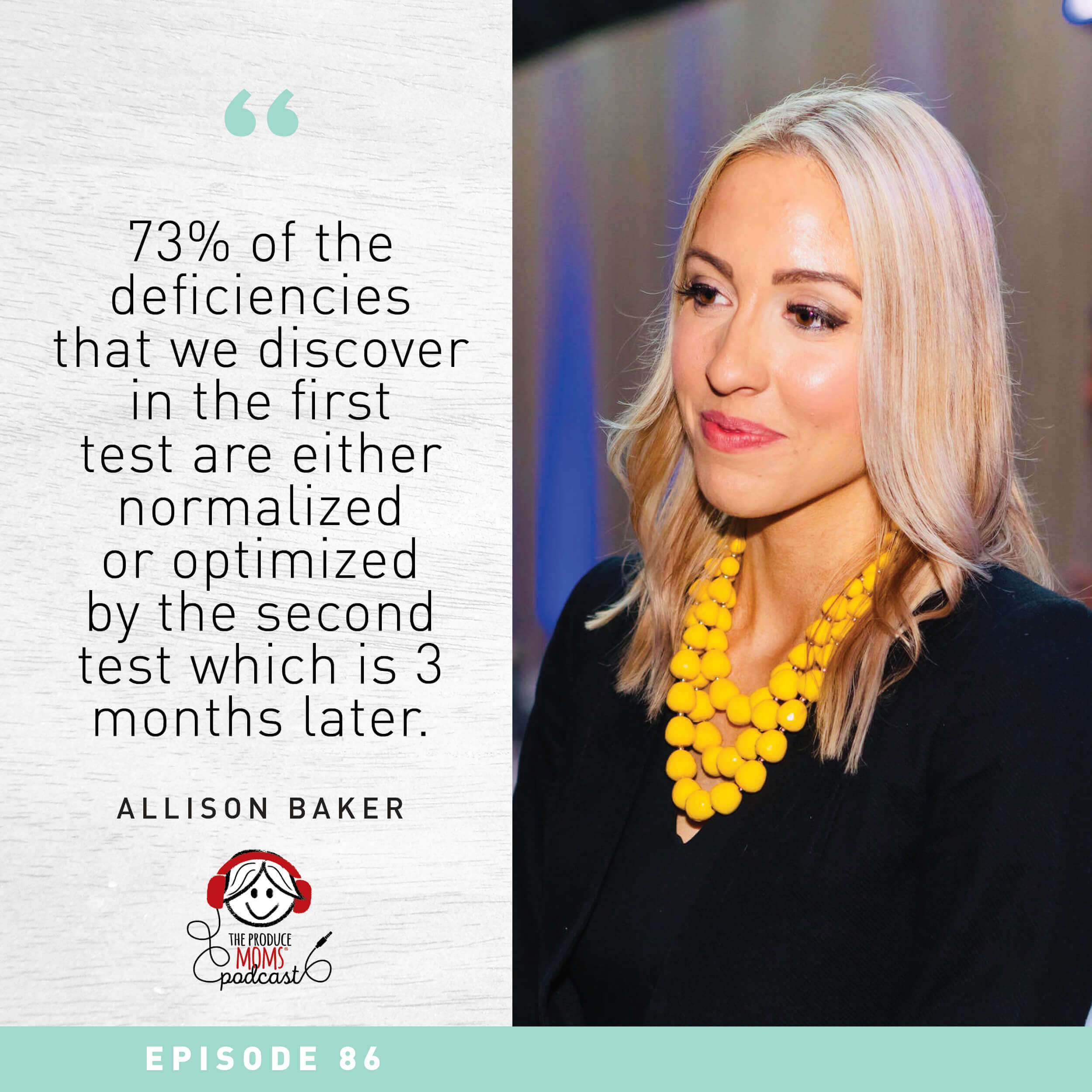 Episode 86: The Future of Nutrition is Personalized with Allison Baker, VP of Business Development at Baze