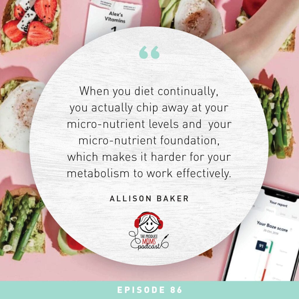 Personalized nutrition Allison Baker