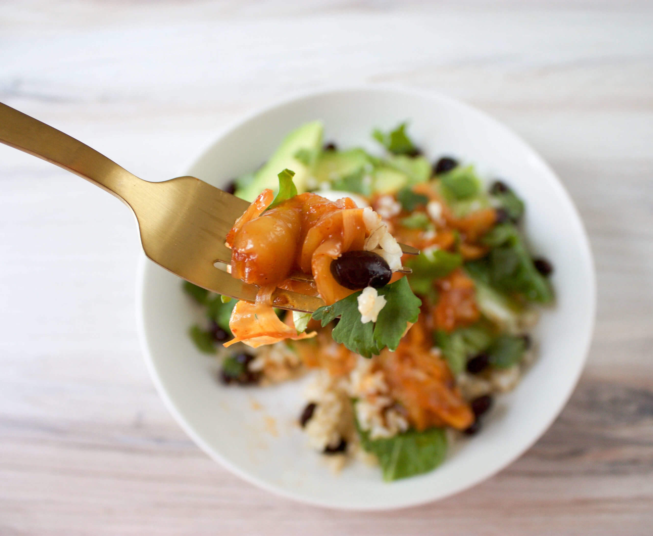 Chili-Lime Jackfruit Burrito Bowls