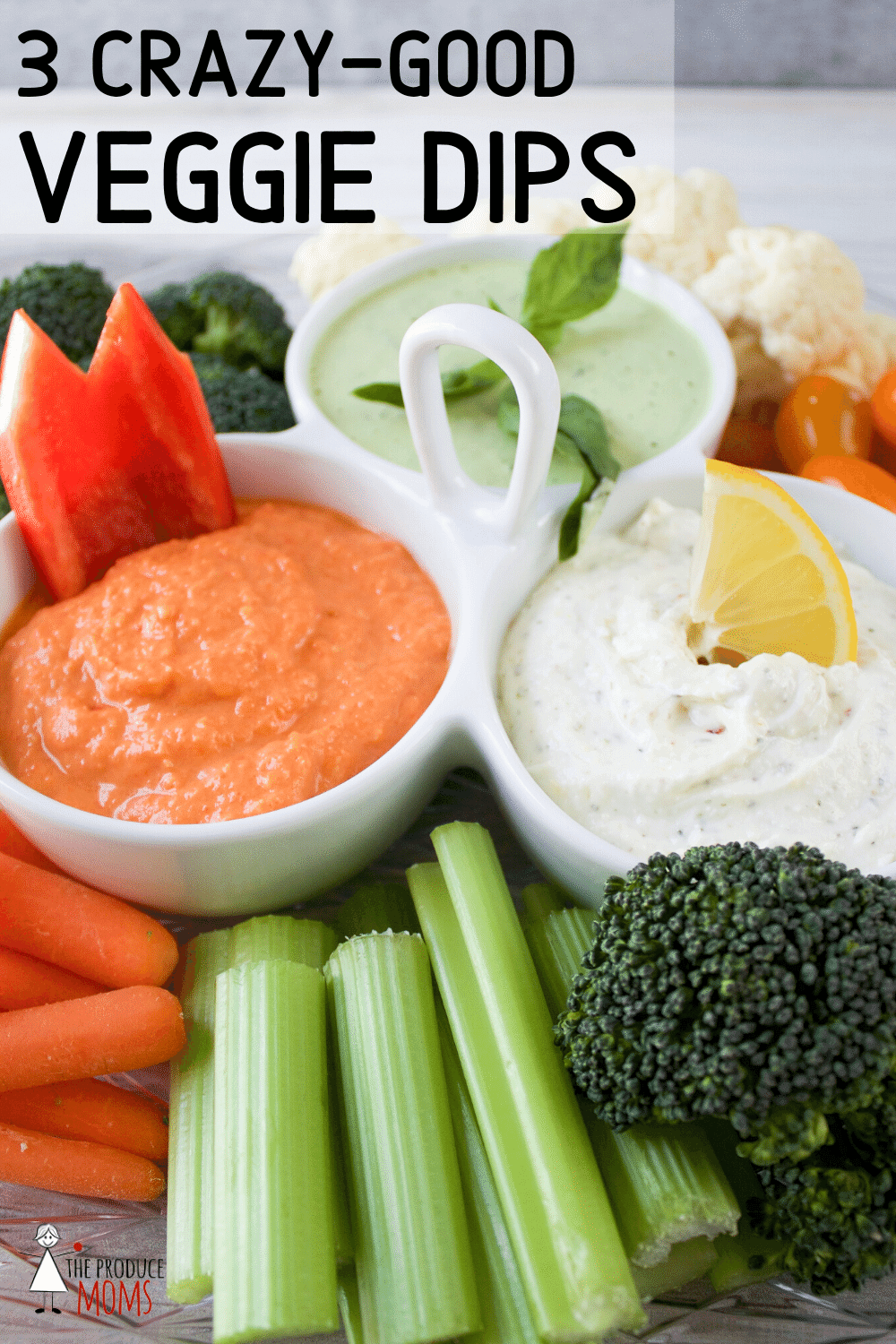 Trilogy of Veggie Dips 